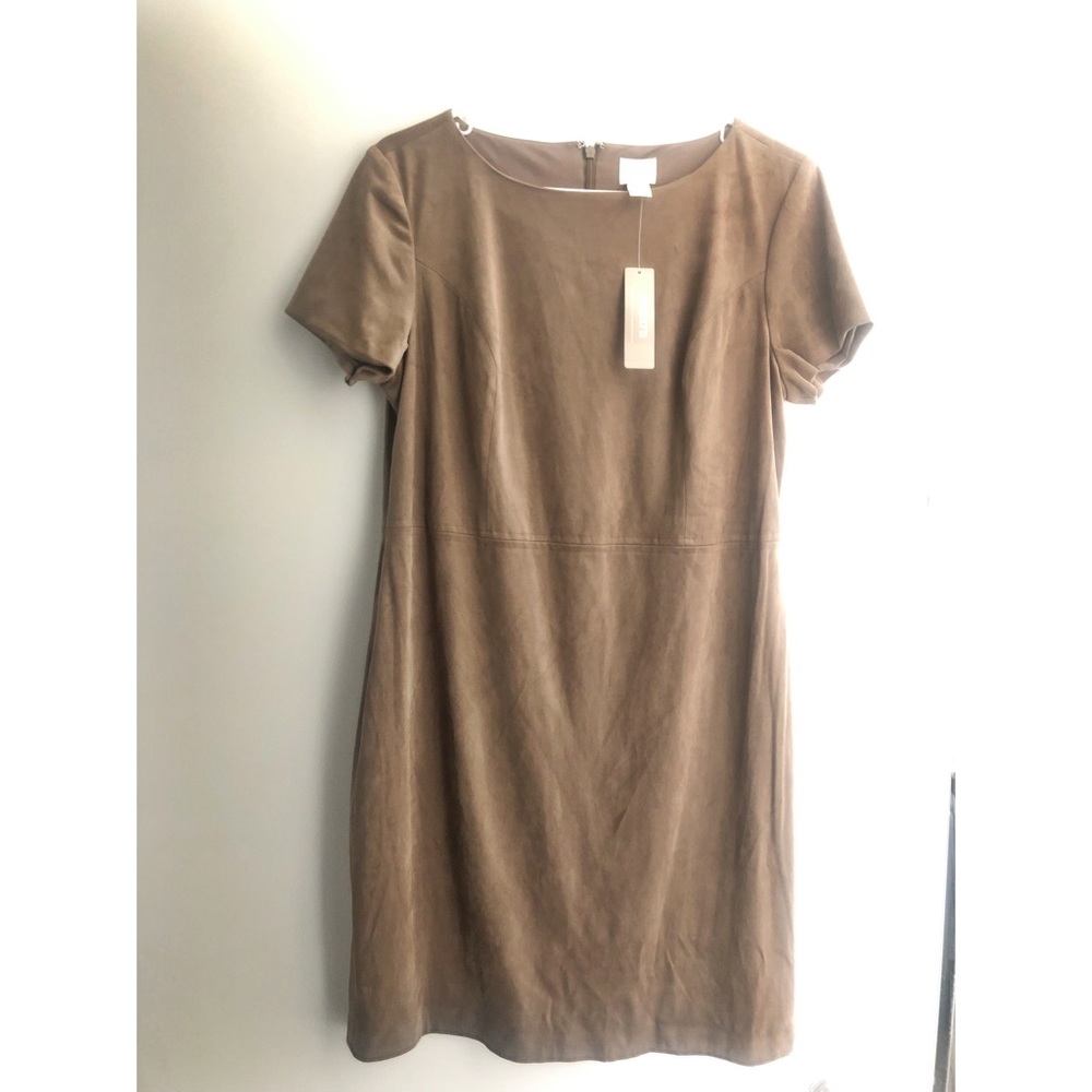Chico’s faux suede short dress